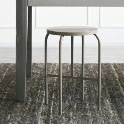 House Doctor Shaker Stool 32x50.5 Cm, Grey -Maze Furni Shop house doctor shaker stool 32x505 cm 3