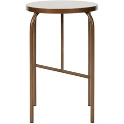 House Doctor Shaker Stool 32x50.5 Cm, Golden Brown