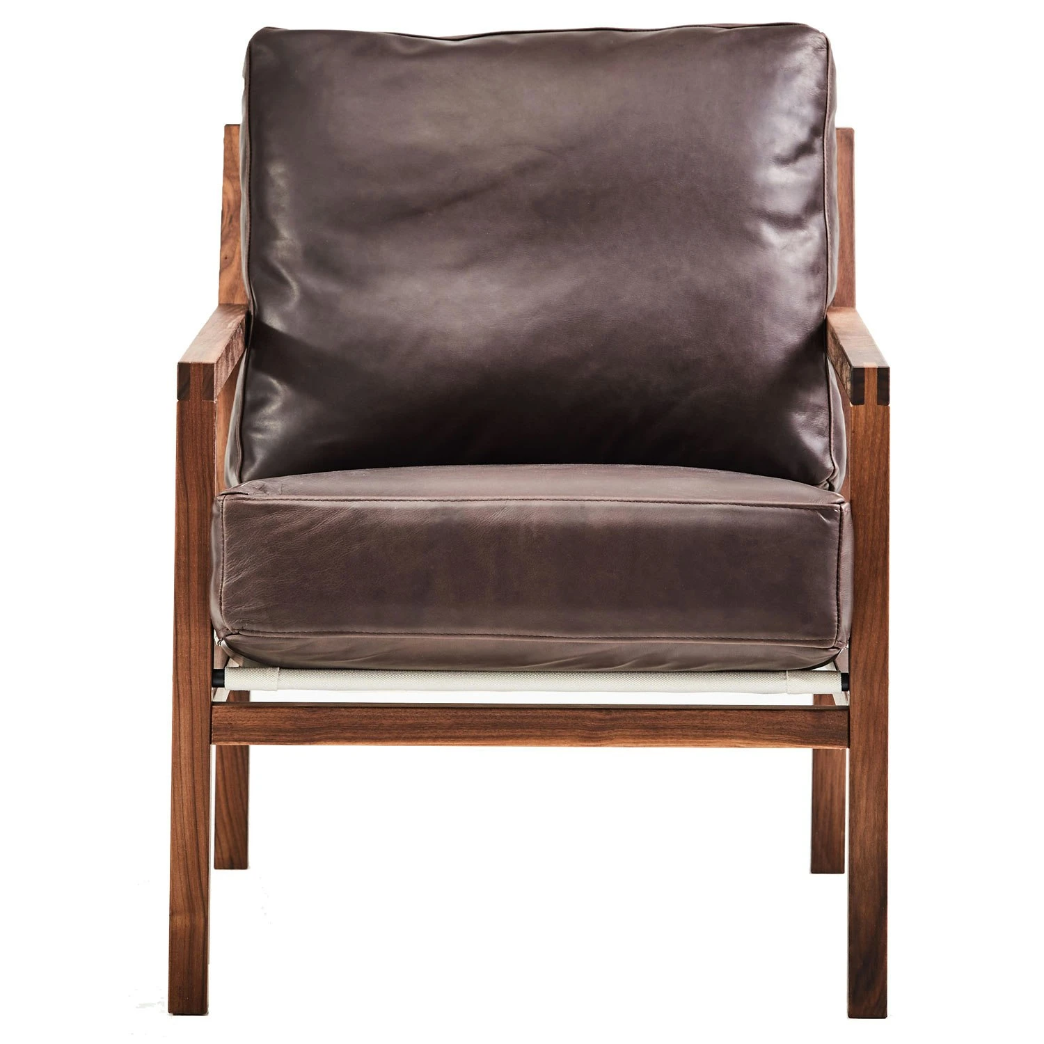 Seventy Five Armchair Wood, Walnut / Leather 1 Seventy Five Armchair Wood, Walnut / Leather