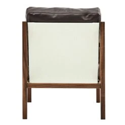 Seventy Five Armchair Wood, Walnut / Leather 8 Seventy Five Armchair Wood, Walnut / Leather -Maze Furni Shop jonas ihreborn seventy five armchair wood leather walnut 2