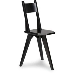 Camilla Chair Beech, Stained Black