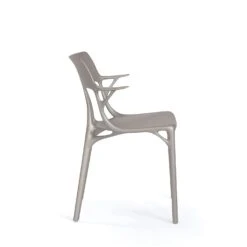 Kartell A.I. Chair, Metallic Grey -Maze Furni Shop kartell ai chair 12