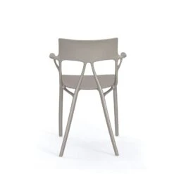 Kartell A.I. Chair, Metallic Grey -Maze Furni Shop kartell ai chair 13