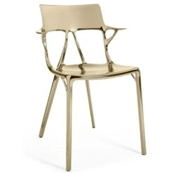 Kartell A.I. Metal Chair, Bronze