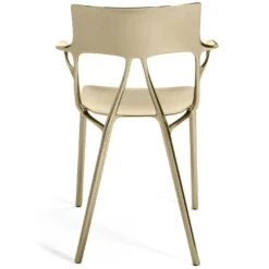 Kartell A.I. Metal Chair, Bronze -Maze Furni Shop kartell ai metal chair 3