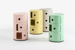 Kartell Componibili Bio Storage, Pastel Yellow -Maze Furni Shop kartell componibili bio storage 0 1