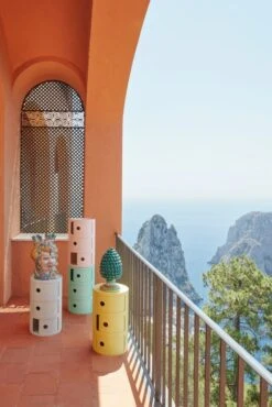 Kartell Componibili Bio Storage, Pastel Yellow -Maze Furni Shop kartell componibili bio storage 2