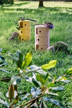 Kartell Componibili Bio Storage, Pastel Yellow -Maze Furni Shop kartell componibili bio storage 4