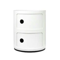 Kartell Componibili Modular System 2 Compartments, White