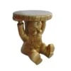 Kartell Gnomes Stool Attila, Gold