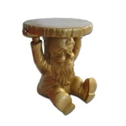 Kartell Gnomes Stool Attila, Gold