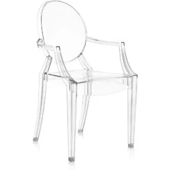 Kartell Louis Ghost Chair, Crystal