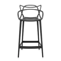 Kartell Masters Stool 65cm, Black