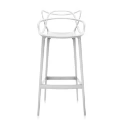 Kartell Masters Stool 75cm, White
