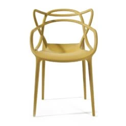 Kartell Masters Chair, Mustard