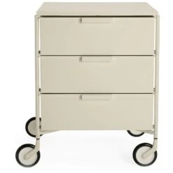 Kartell Mobil Chest Of Drawers, Matt White