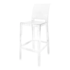 Kartell One More Please Stool, Crystal