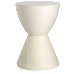 Kartell Prince Aha Stool, Wax White