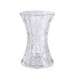 Kartell Stone Stool, Crystal