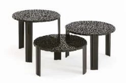 Kartell T-Table Side Table II, Crystal -Maze Furni Shop kartell t table side table ii 2