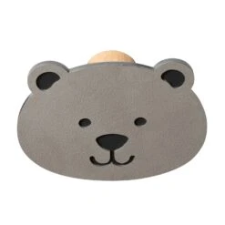 LIND DNA Bear Hanger, Nupo Light Grey/Steel Anthracite