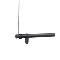 LIND DNA Swing Hanger 50cm, Black/Black Leather