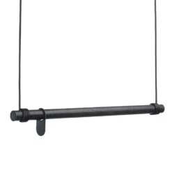 LIND DNA Swing Hanger 80 Cm, Black/Black Leather