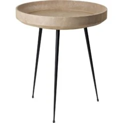 Mater Bowl Coffee Table Medium Ø 46 Cm, Coffee Waste Light