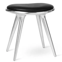 Mater Low Stool 47 Cm, Recycled Aluminium