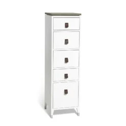 Abisko Concrete Top For Chest Of Drawers 5 Drawers -Maze Furni Shop mavis abisko concrete top 3