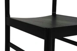 Rod Chair, Black Stained Ash -Maze Furni Shop mavis chair rod white wax oil 13