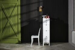 Falsterbo Chest Of Drawers, 6 Drawers, White Lacquer -Maze Furni Shop mavis falsterbo chest of drawers 6 drawers white lacquer 2