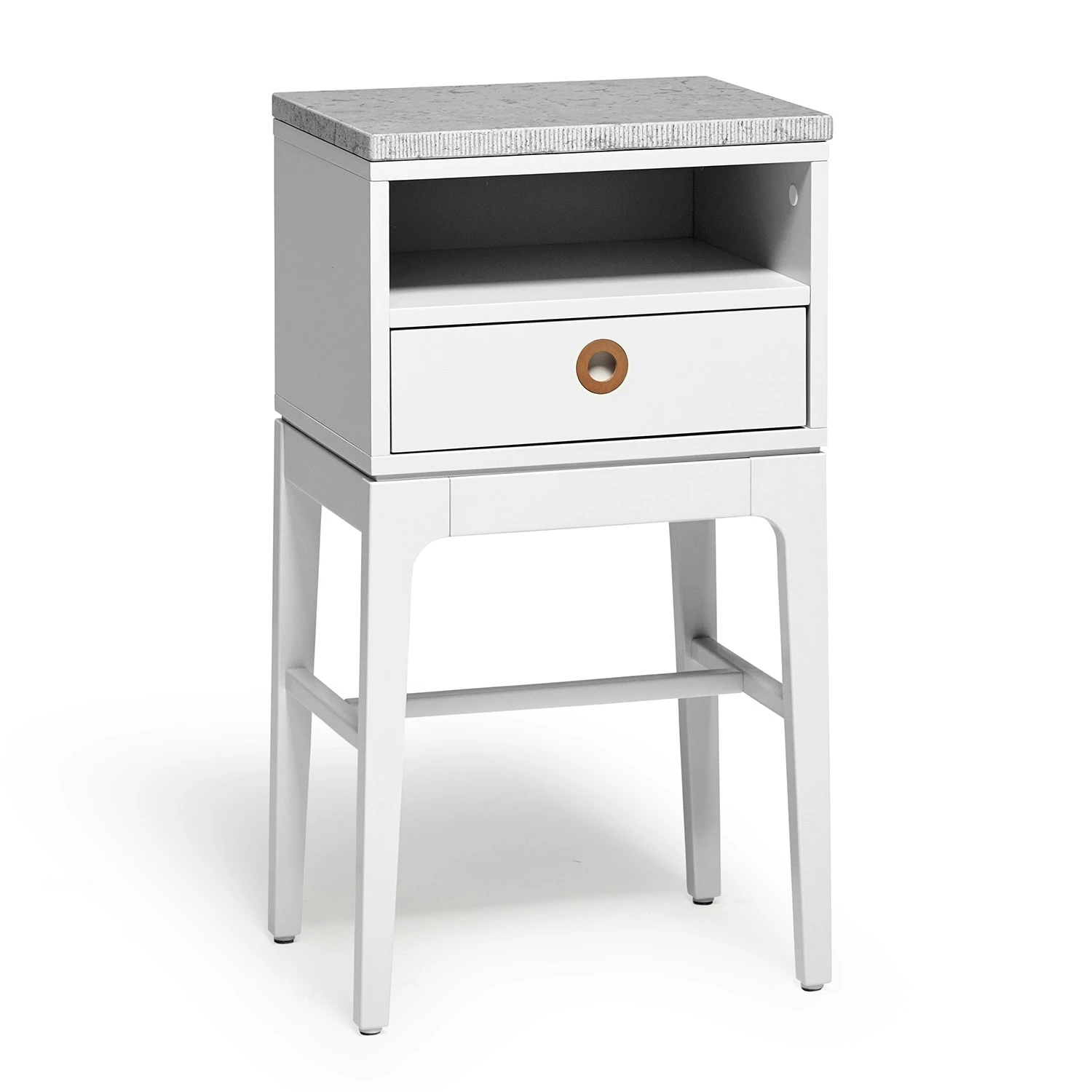 Höllviken Limestone Top For Bedside Table 4 Höllviken Limestone Top For Bedside Table - Image 4