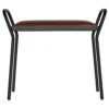 Maze Anyone Stool, Black/Vintage Cognac