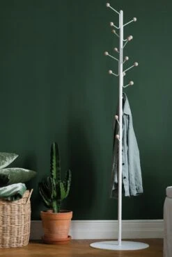 Maze Bill Floor Hanger Hook, White -Maze Furni Shop maze bill floor hanger 14