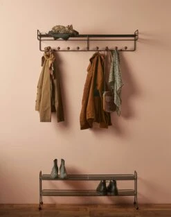 Maze Bill Hat Rack L 102 Cm, Black / Walnut -Maze Furni Shop maze bill hat rack 17