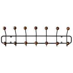 Maze Bill Horizontal Hanger S, Black/Brown