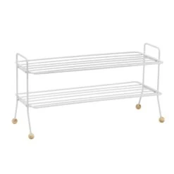 Maze Bill Shoe Shelf, White
