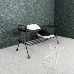 Maze Bill Shoe Shelf S, Black/Brown -Maze Furni Shop maze bill shoe shelf 11