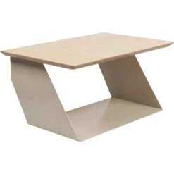 Maze Edgy Wood Shelf, Eggshell / Ash