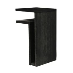 Maze F-Shelf Wall Shelf Left, Black