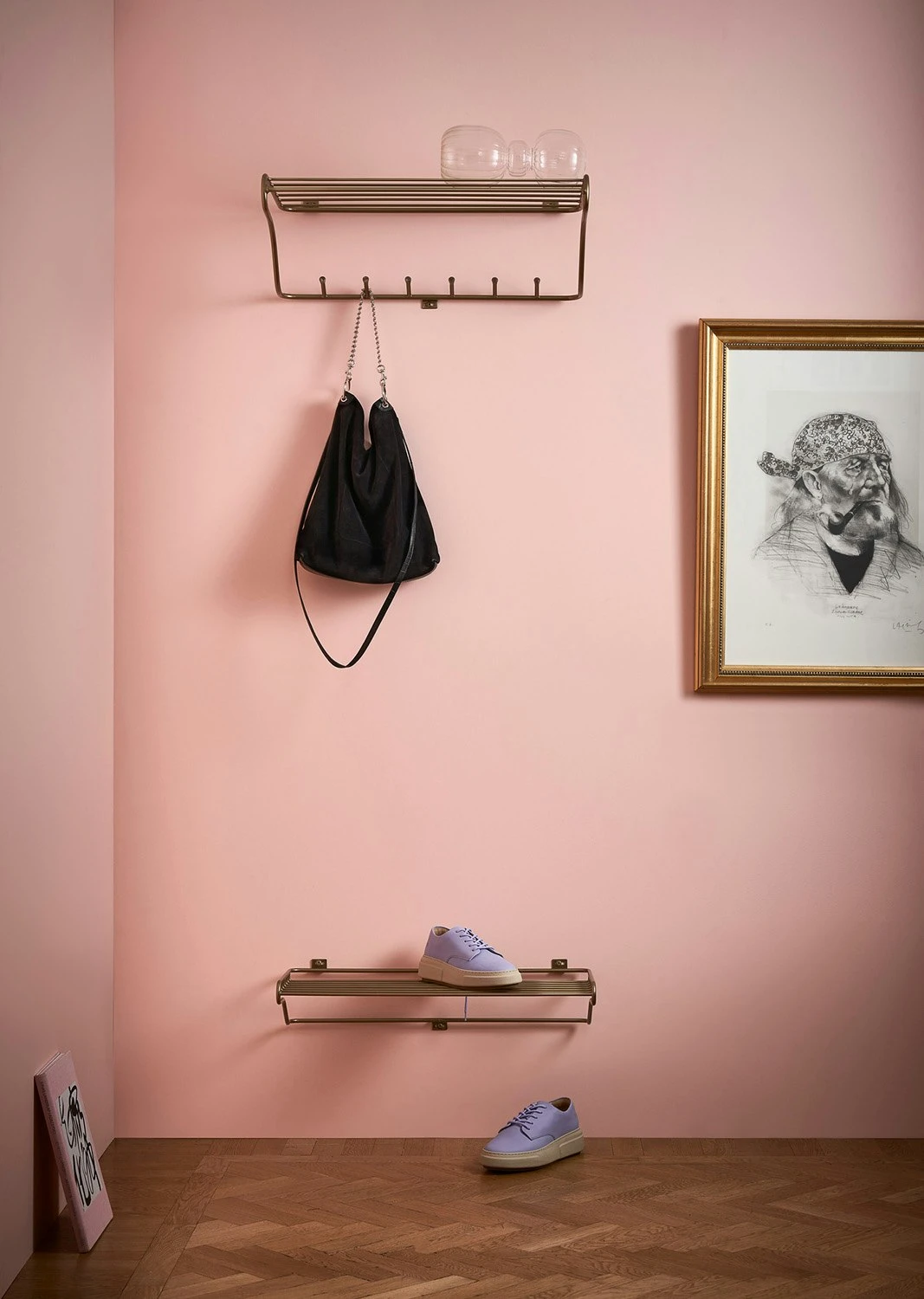 Maze Hat Rack, Brass 2 Maze Hat Rack, Brass - Image 2