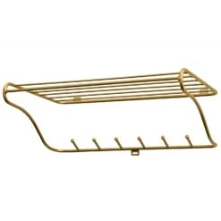 Maze Hat Rack, Brass