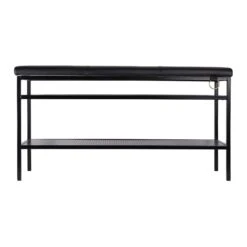 Maze Nancy Bench, Black/Black