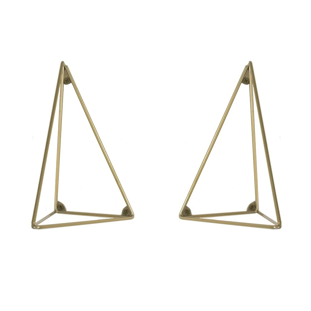 Maze Pythagoras Console 2 Pcs, Brass 1 Maze Pythagoras Console 2 Pcs, Brass