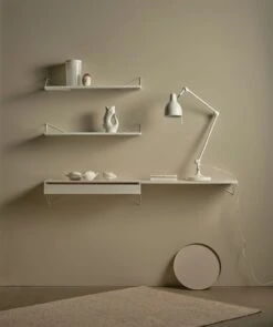 Maze Pythagoras Shelf 80 Cm, White -Maze Furni Shop maze pythagoras shelf 54