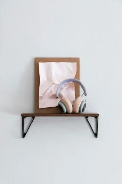 Maze Pythagoras Shelf XS, Black/Walnut -Maze Furni Shop maze pythagoras shelf xs 14