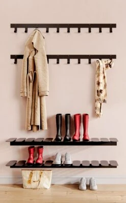 Maze Step Shoe Shelf, Black -Maze Furni Shop maze step shoe shelf 18