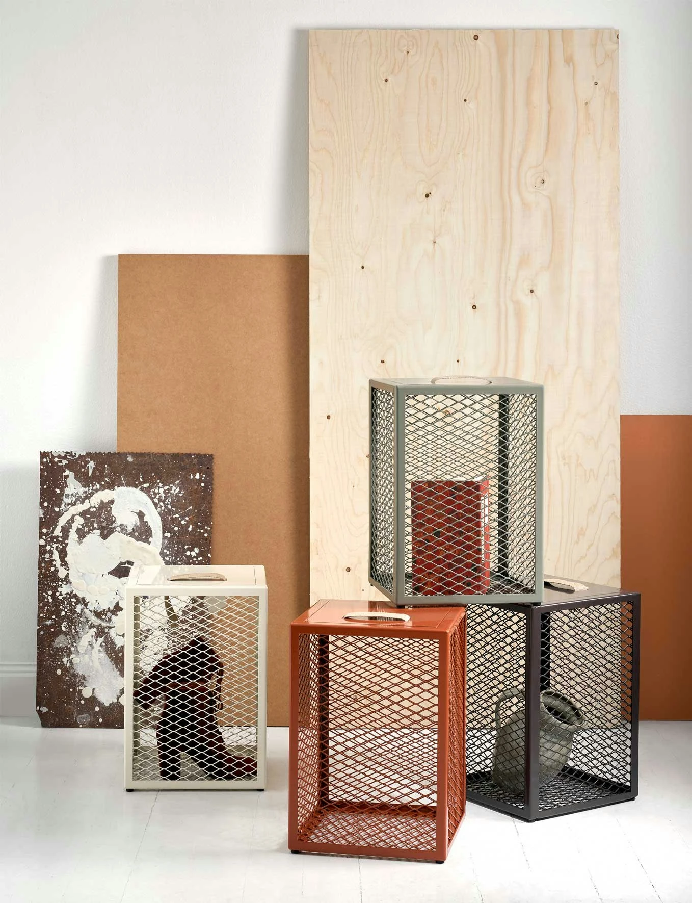 Maze The Cube Side Table, Rust 4 Maze The Cube Side Table, Rust - Image 4