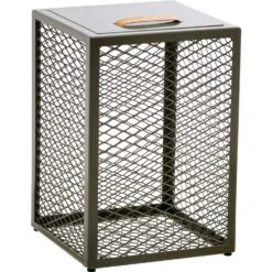 Maze The Cube Side Table, Olive